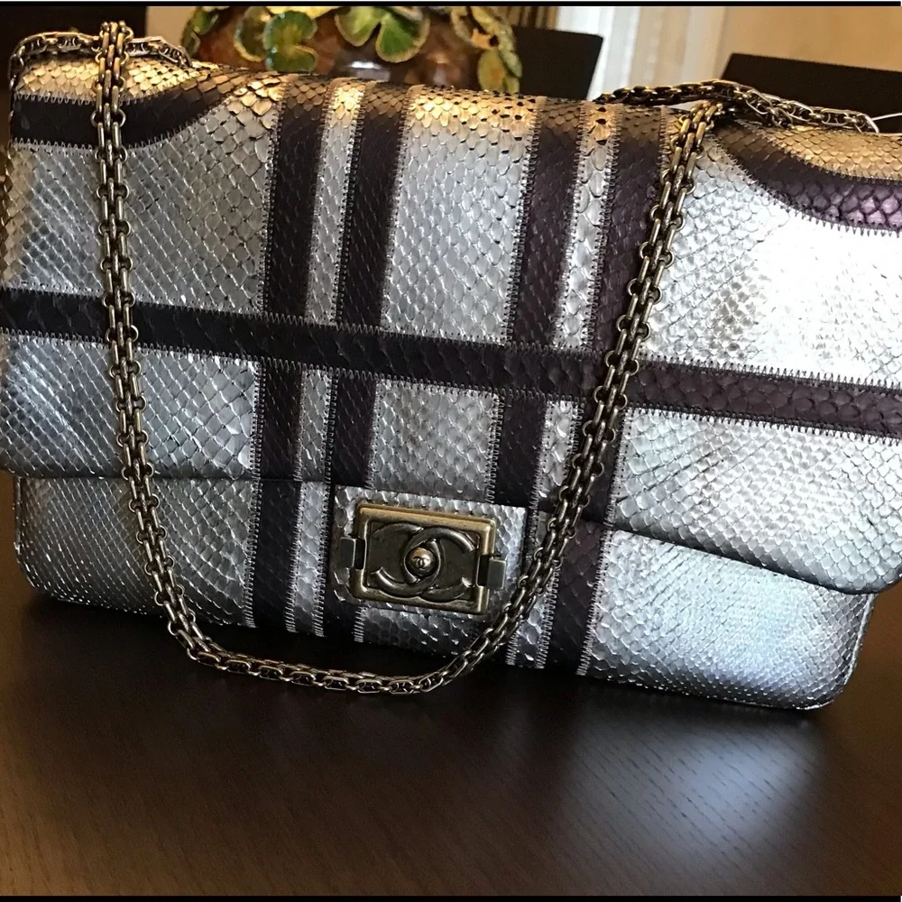 CHANEL
Python Single Flap Bag - Picture 2 of 10